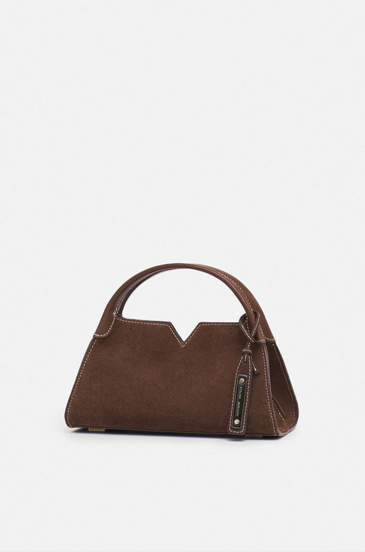 MIKI BAG - WALNUT (Suede)