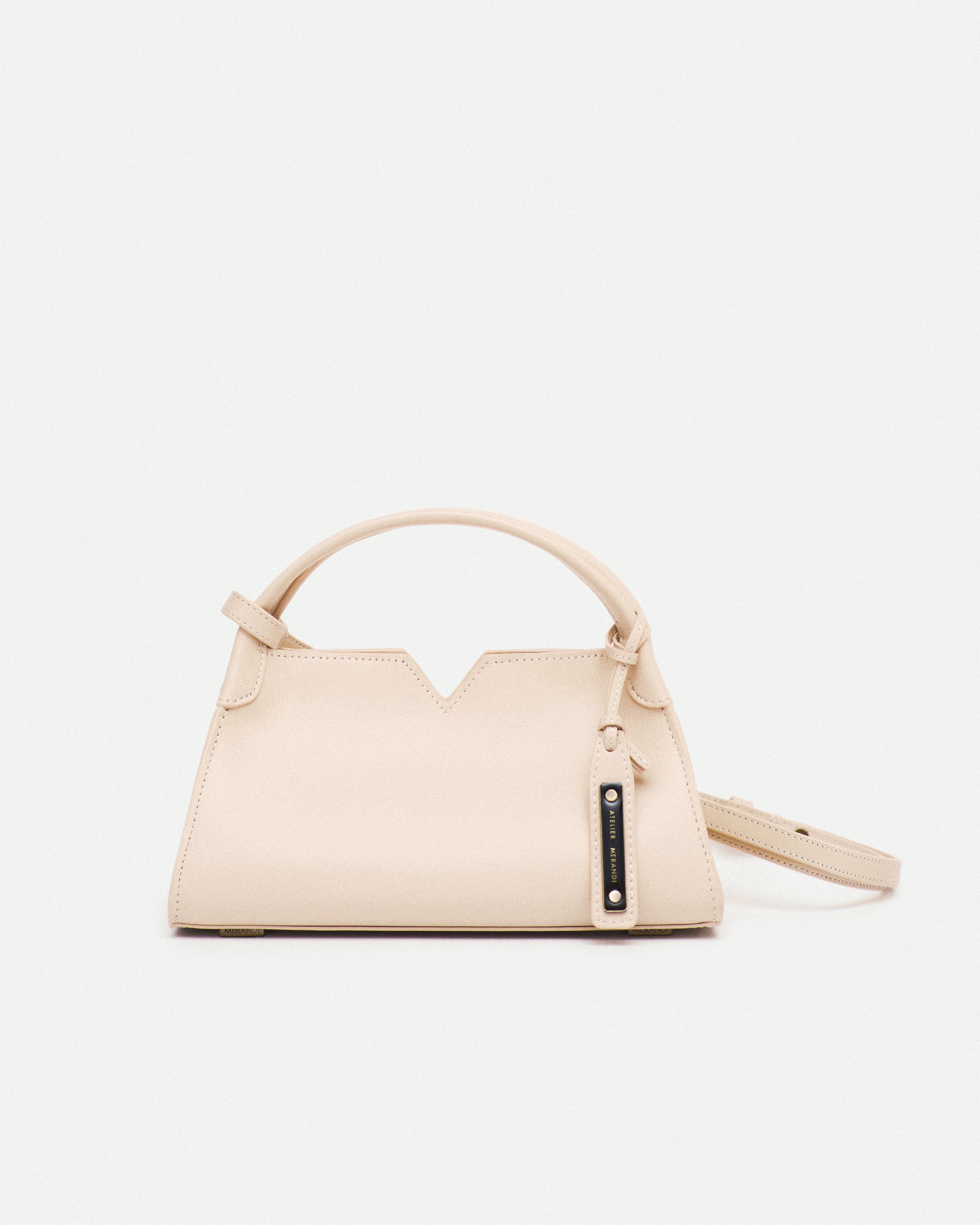 ハンドメイドv MIKI BAG - VANILLA – Atelier MERANDI