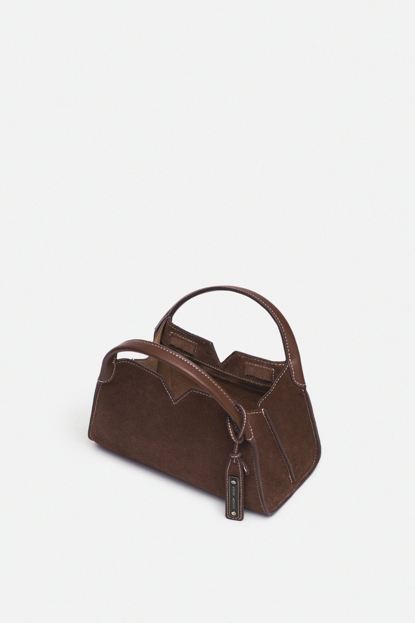 MIKI BAG - WALNUT (Suede) (Ready-to-Ship)