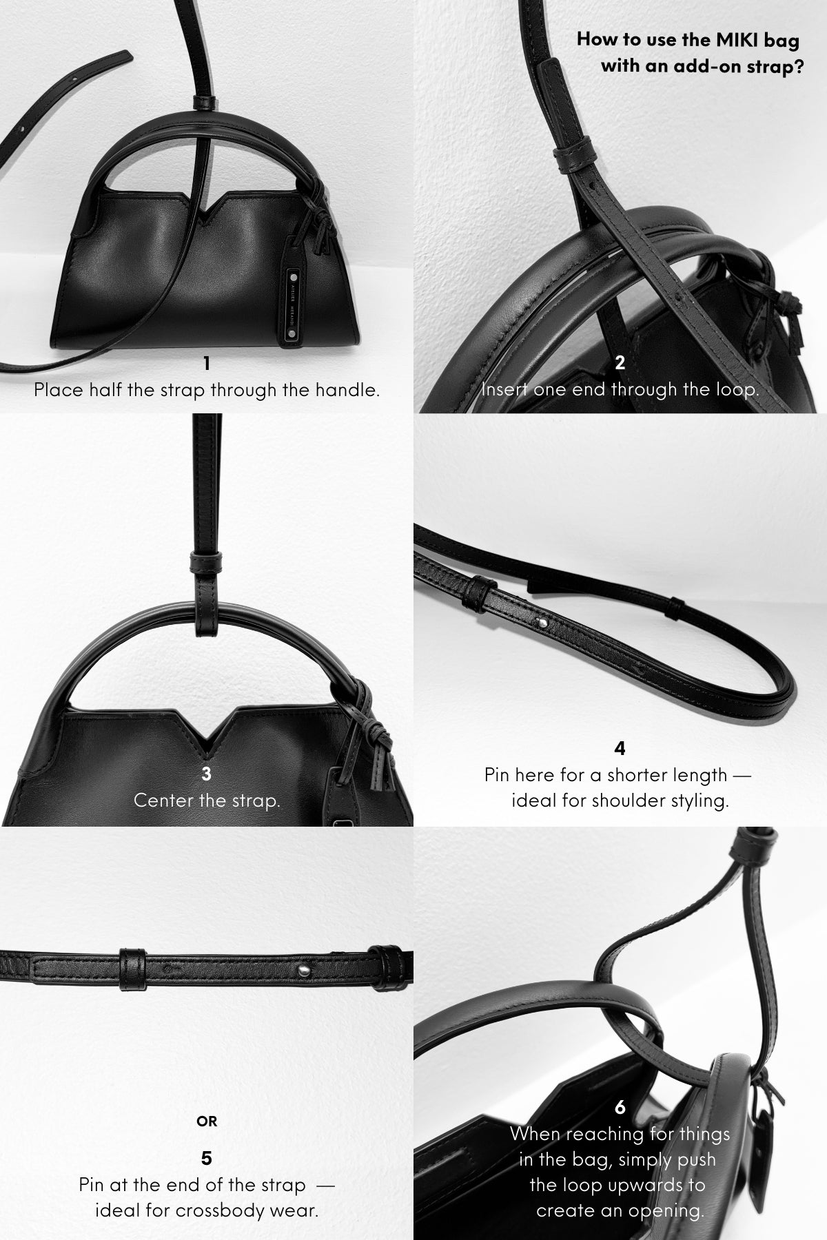 MIKI BAG - NORI – Atelier MERANDI